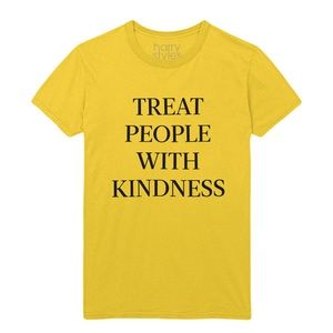 Harry Styles TPWK Tee (Yellow, Size Medium)